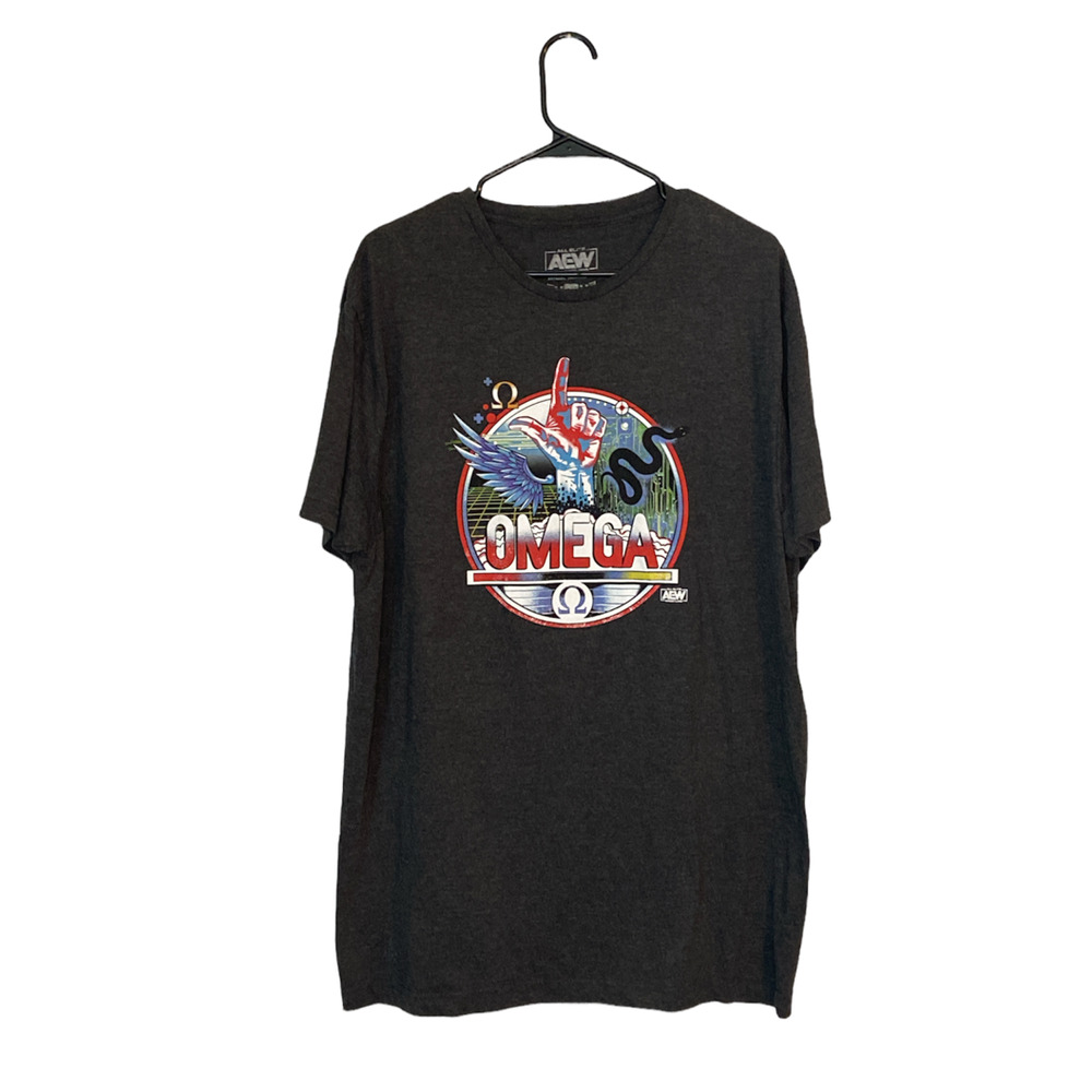 AEW Wrestling Omega T-Shirt Size XL